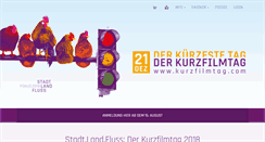 Desktop Screenshot of kurzfilmtag.com